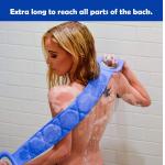 Practical Harmless Silicone Back Scrubber , Reusable Silicone Body Bath Brush