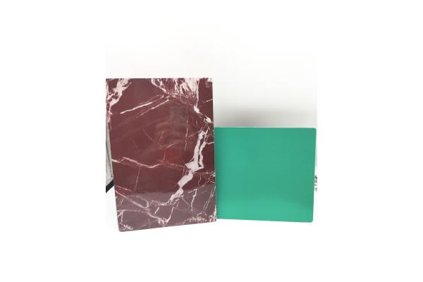 ISO approval ACP Plastic Sheet  Board 0.15mm Aluminium Layer