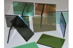 China Customized Reflective Energy Saving Glass for Building / Construction supplier