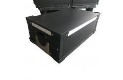 China Conductive Container Anti Static Plastic ESD Box Circulation Black supplier