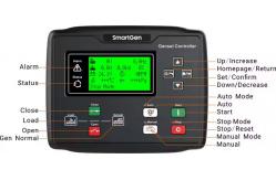 China Electricity Smartgen Intelligent Controller HGM6110 Generator Switch Panel Accessories supplier