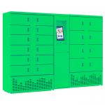 Outdoor Parcel Refrigerated Delivery Lockers Smart Electronic Cool With Auto Close Door for sale
