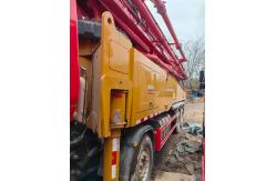 China 2021 Used 56m Concrete Pump Truck with Sany Self-Made Chassis Diesel Powered supplier