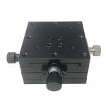 Xy Two Dimensional Manual Linear Stage Screw Driven Table Size 60 * 60 for sale