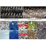High Efficiency Waste Shredder Machine Automatic Plastic Twin Shaft Shredder