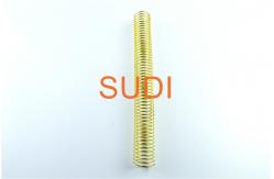 China Plated Gold 32mm Dimension Pitch 8mm Twin Loop Binding Wire supplier