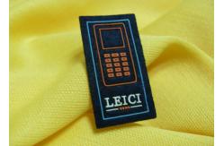 China Small Mini Custom Embossed 3D Rubber Badge Silicon Patch for Shoes supplier