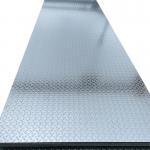 Zero Spangle Galvanized Checkered Steel Plate Roll Hot Rolled GI Checkered Sheet