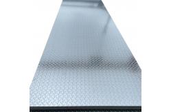 China Zero Spangle Galvanized Checkered Steel Plate Roll Hot Rolled GI Checkered Sheet supplier