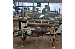 China Stainless Steel Airflow Centrifugal Sifter Sieve Machine For Maximum Output supplier