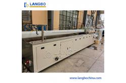 China Plastic PP PE WPC Decking Board Floor Wood Composite Profile Extrusion Line supplier