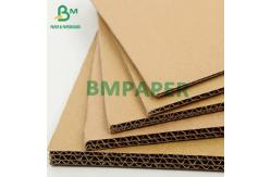 China 5ply Fluting Corrugated Cardboard Sheets Double Wall 4.5mm Thick supplier