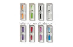 China Classroom Sand Timer 1 Minute 5 Minute Logo Silk Screened supplier