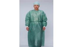 China Medical XXL Disposable Protective Apparel With Knitted Cuffs supplier