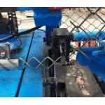Low Noise Automatic Chain Link Fence Machine 2 Feeding wire 1.2mm 2.0mm for sale
