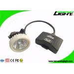 Semi - Corded Rechargeable LED Headlamp 8000 Lux IP68 Waterproof With Safety Rope for sale