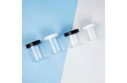 China 500ml Recycled Clear Plastic Cosmetic Jar For Body Scrub supplier