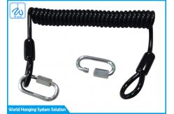 China Hanging 16mm Coil Ring 7x7 Retractable Tool Lanyard supplier