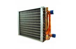 China Electrophoresis 7.94mm Finned Coil Heat Exchanger For Water Cooler supplier