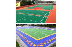 China ITF PP Removable Interlocking Sports Tiles Hygienic Eco-Friendly supplier