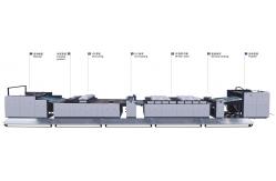China 1200mm UV Varnish Overall Full Coating Machine Factory supplier