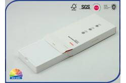 China Automotive Package 4c Print Foldable Paper Box Debossing Logo supplier