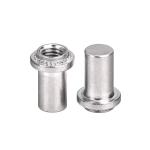 High-quality Weld Nuts With Projection Points Carbon Steel M0.5-M3 For Permanent Attachment To Metal Structures Rivet Nuts for sale