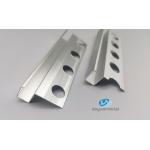Punched Aluminium Edge Trim Profiles 0.7- 2.0mm Thickness Electrophoresis for sale