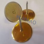 12ga X 1 1/2 '' Cup Head Weld Pins With 30 Mm Insulated Head for sale
