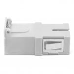 Low Insertion Loss Telecommunications Fiber Optic SC Adaptor with Flip Auto Shutter for sale