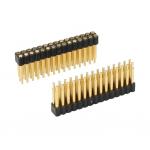 2.0mm 20 Pin Customize Pogo Pin Connector Spring Pin Gold Plated SMT Pogo Connector for sale