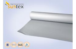 China 0.7 Mm Thickness Fiberglass Welding Cloth Firestop Non Stick With Wire Inside supplier