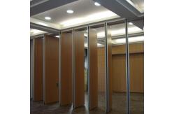 China Movable Sound Proof Partitions , Office Fire Resistant Acoustic Wall Panel supplier
