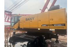 China 2018 Shacman 150T Used Crawler Crane Model Number SCC1500A-1 In Stock supplier