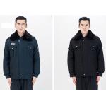 Fur Collar Security Guard Uniform , Security Guard Jackets With Two Pockets