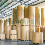 130g 160gsm Eco - friendly Natural Kraft Sugarcane Paper For Shopping Bags 70cm for sale