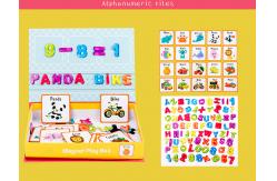 China Preschool Number Recognition Magnetic Jigsaw Puzzle Book For 3 Year Olds Kids supplier