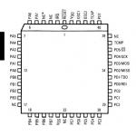 Integrated Circuit Chip PROGRAMMING REFRERENCE GUIDE  MC68HC05C4AFN MOTOROLA  PLCC  for sale