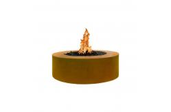 China 800mm Diameter Steel Sphere Firepit Heater Garden Round Fire Burner Fire Pit supplier