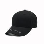 6 Panel 100% Cotton Plain Baseball Cap Men Fashion Blank Unstructured Adjustable for sale