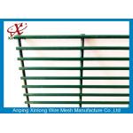 Dark Green Custom Security Fence , Residential Security Fencing Eco Friendly for sale