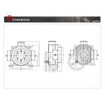 Wide - Speed Gearless Traction With Elevator Machine 450 - 630 KG