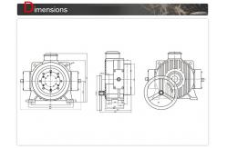China Wide - Speed Gearless Traction With Elevator Machine 450 - 630 KG supplier