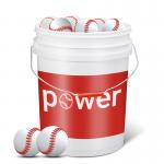 Optic Yellow Plastic 5 Gallon Empty Baseball Softball Bucket for Water ISO9001 Certified for sale