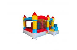 China Party Inflatable Combo House Children Outdoor Inflatable Jumping Castle With Dry Slide supplier