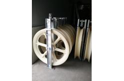 China 822 Series Nylon Wheel Wire Pulling Conductor Stringing Blocks supplier