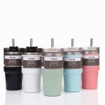Bulk 30oz Stainless Steel Insulated Tumblers Coffee Mugs With Lid And Straw