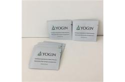 China Eco Friendly Mylar Three Side Sealed Bag With Zipper Customized Size supplier