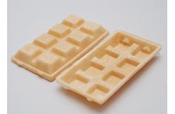 China Square Ice Cream Related Production Chocolate Waffle Cones CE Certification supplier