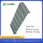 Safety Hot Dip Galvanized Steel Grated Metal Stair Treads for sale